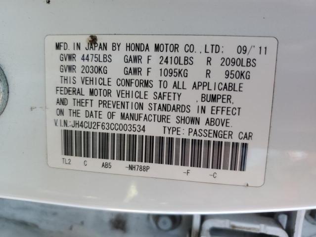 Photo 9 VIN: JH4CU2F63CC003534 - ACURA TSX TECH 