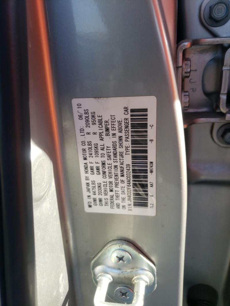 Photo 9 VIN: JH4CU2F64AC032439 - ACURA TSX 