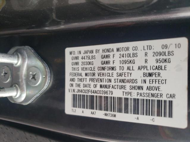 Photo 11 VIN: JH4CU2F64AC039679 - ACURA TSX 