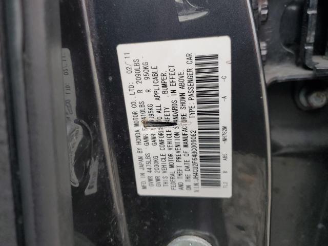 Photo 11 VIN: JH4CU2F64BC009082 - ACURA TSX 