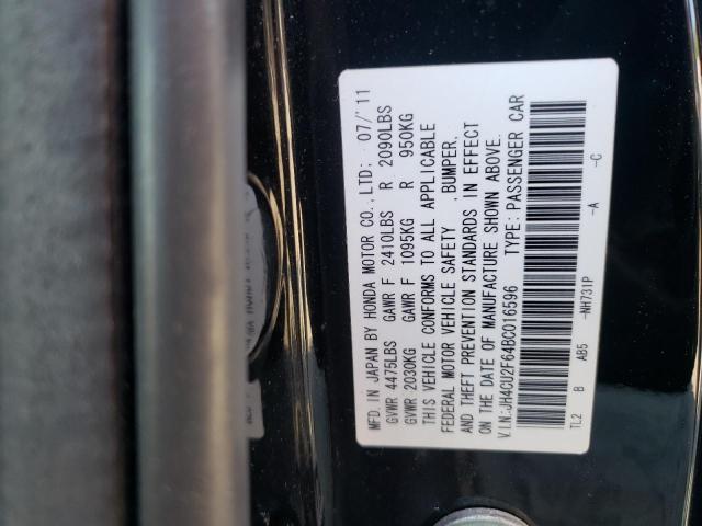 Photo 9 VIN: JH4CU2F64BC016596 - ACURA TSX 