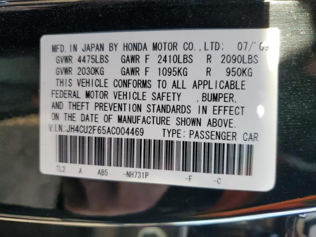 Photo 11 VIN: JH4CU2F65AC004469 - ACURA TSX 