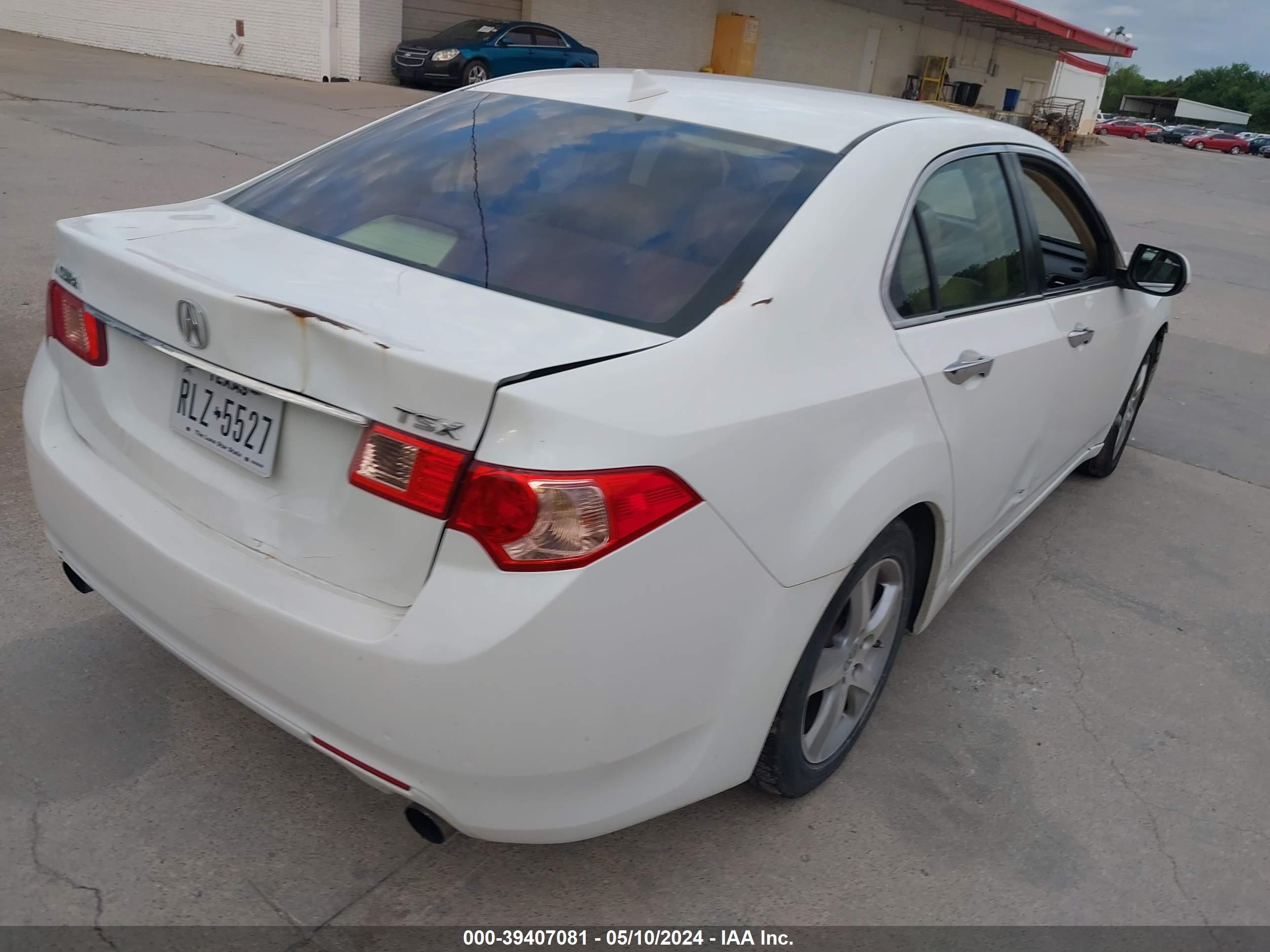 Photo 3 VIN: JH4CU2F65CC005723 - ACURA TSX 