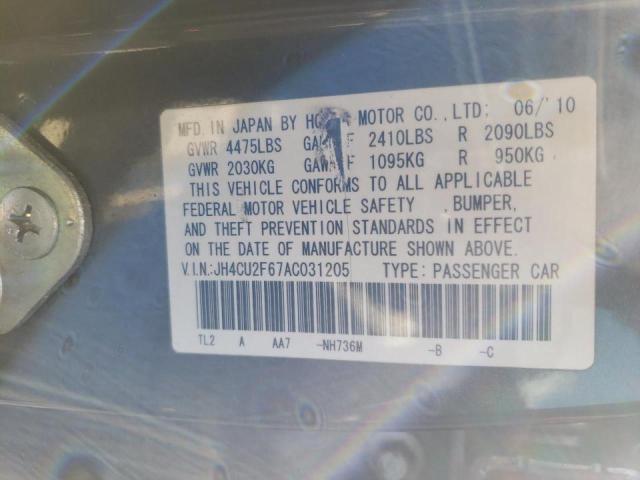 Photo 9 VIN: JH4CU2F67AC031205 - ACURA TSX 