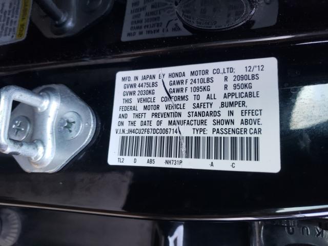 Photo 9 VIN: JH4CU2F67DC006714 - ACURA TSX TECH 