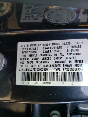 Photo 9 VIN: JH4CU2F67EC002860 - ACURA TSX TECH 