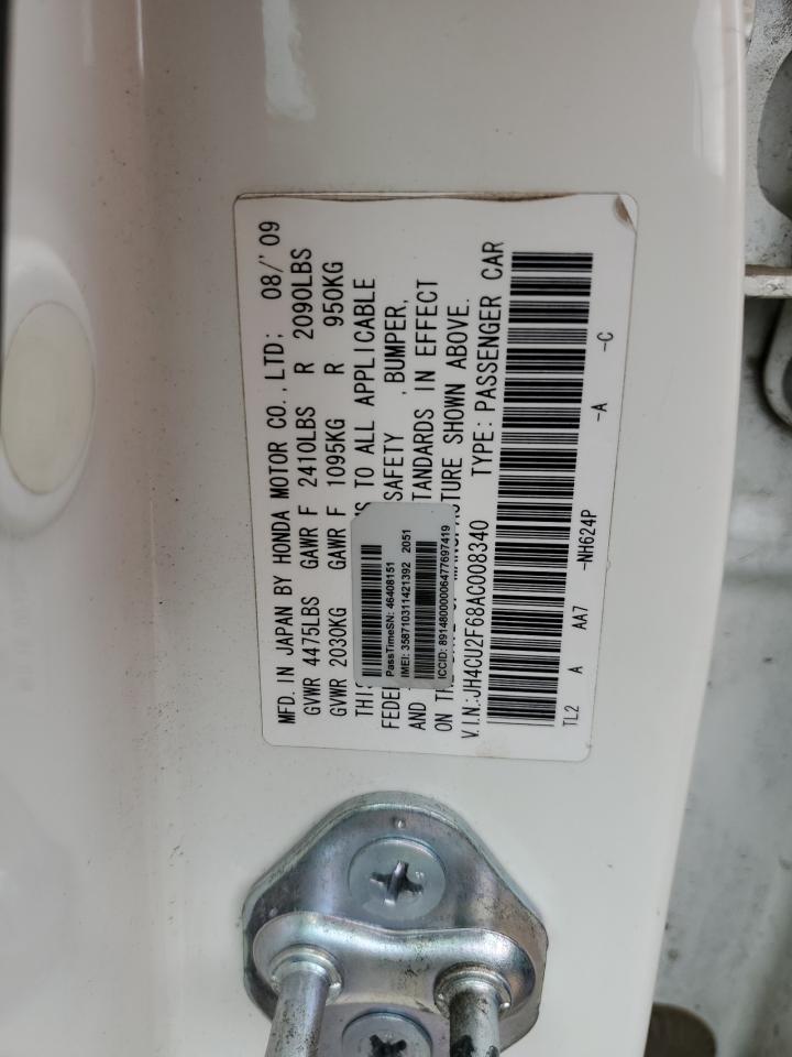 Photo 11 VIN: JH4CU2F68AC008340 - ACURA TSX 