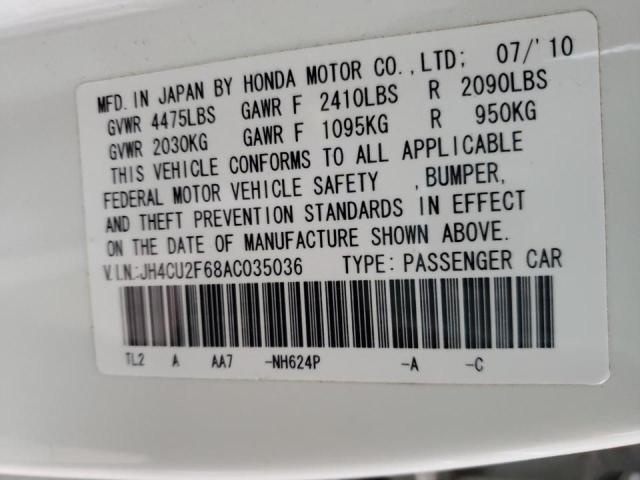 Photo 11 VIN: JH4CU2F68AC035036 - ACURA TSX 