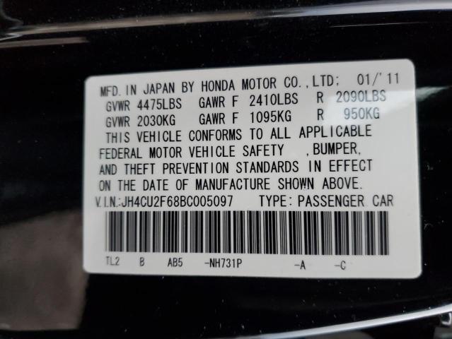 Photo 11 VIN: JH4CU2F68BC005097 - ACURA TSX 