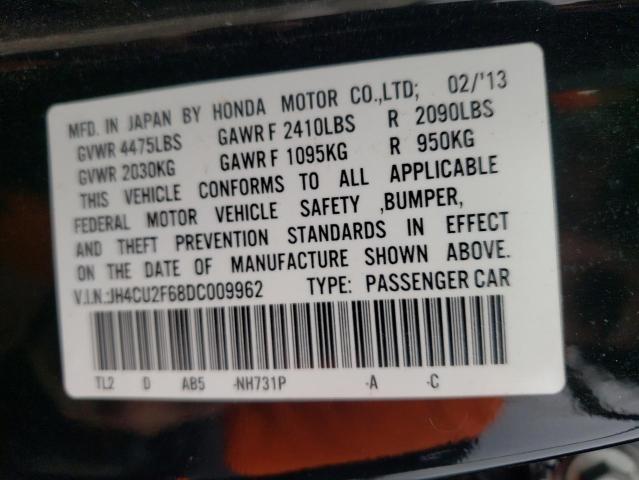 Photo 9 VIN: JH4CU2F68DC009962 - ACURA TSX TECH 