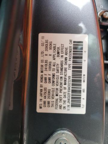 Photo 9 VIN: JH4CU2F69AC023249 - ACURA TSX 