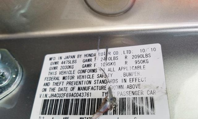 Photo 9 VIN: JH4CU2F69AC043761 - ACURA TSX 