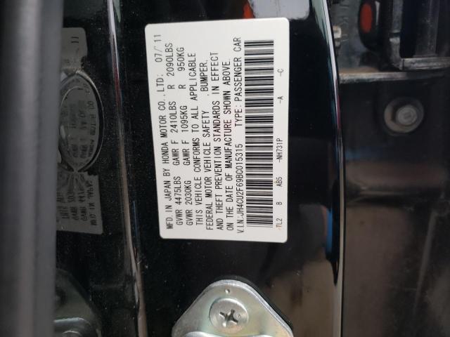 Photo 11 VIN: JH4CU2F69BC015315 - ACURA TSX 