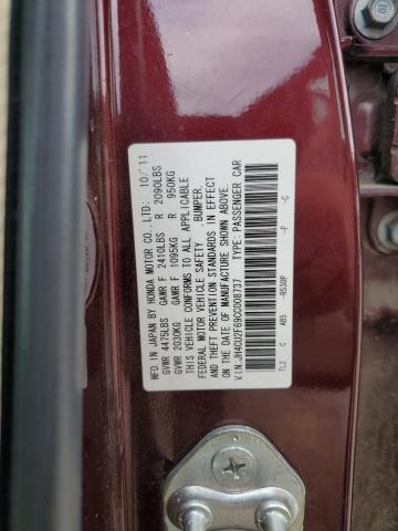 Photo 12 VIN: JH4CU2F69CC008737 - ACURA TSX 