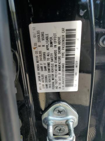 Photo 11 VIN: JH4CU2F69CC014943 - ACURA TSX 