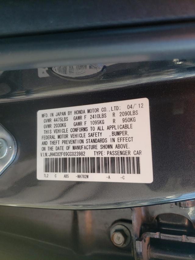 Photo 9 VIN: JH4CU2F69CC023982 - ACURA TSX TECH 