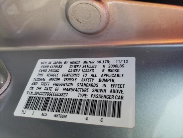 Photo 9 VIN: JH4CU2F69EC003637 - ACURA TSX 