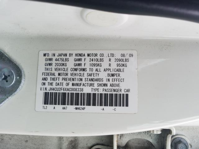 Photo 9 VIN: JH4CU2F6XAC008338 - ACURA TSX 