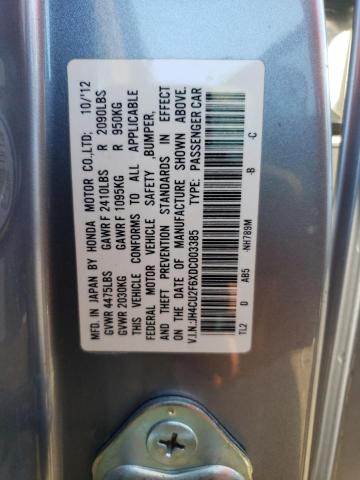 Photo 11 VIN: JH4CU2F6XDC003385 - ACURA TSX TECH 