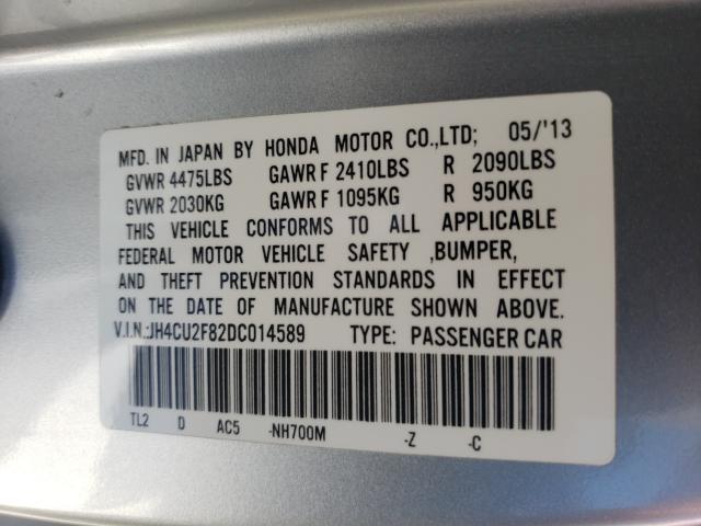 Photo 9 VIN: JH4CU2F82DC014589 - ACURA TSX SE 