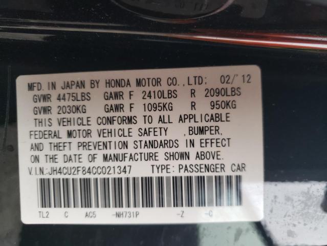 Photo 11 VIN: JH4CU2F84CC021347 - ACURA TSX SE 