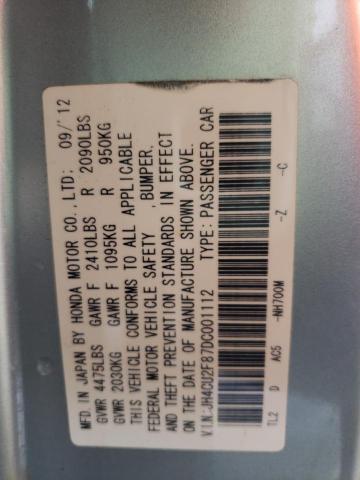 Photo 11 VIN: JH4CU2F87DC001112 - ACURA TSX SE 