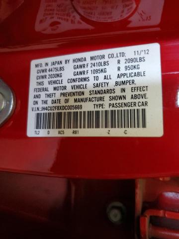 Photo 11 VIN: JH4CU2F8XDC005669 - ACURA TSX SE 