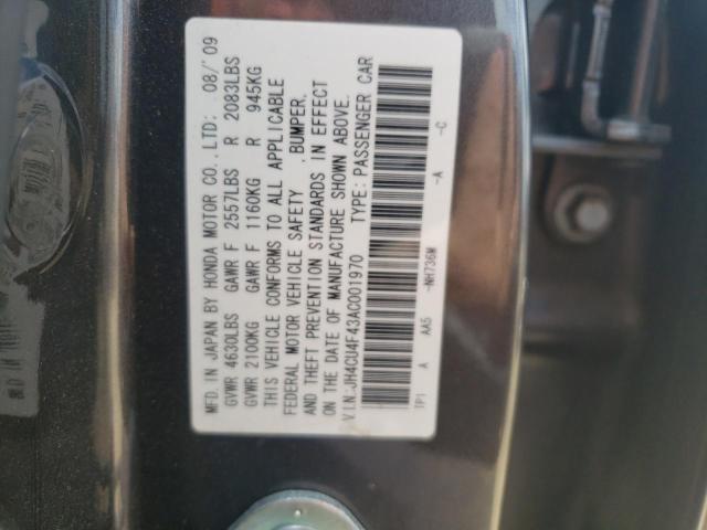 Photo 12 VIN: JH4CU4F43AC001970 - ACURA TSX 