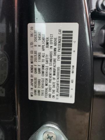 Photo 9 VIN: JH4CU4F67AC000385 - ACURA TSX 