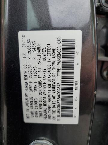 Photo 11 VIN: JH4CU4F68AC002842 - ACURA TSX 