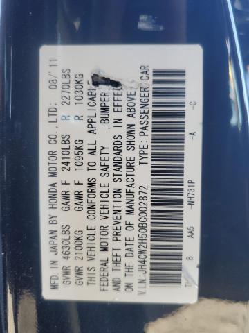 Photo 11 VIN: JH4CW2H50BC002872 - ACURA TSX 