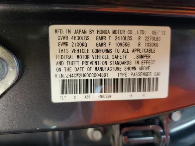 Photo 11 VIN: JH4CW2H60CC004891 - ACURA TSX TECH 