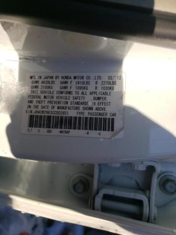 Photo 9 VIN: JH4CW2H63CC002651 - ACURA TSX TECH 