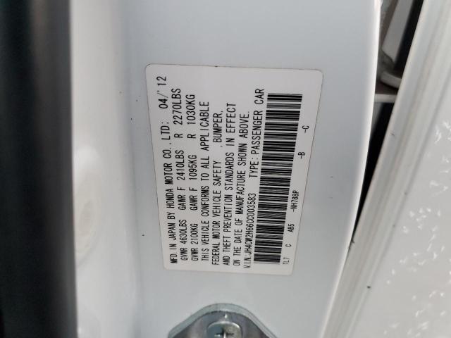 Photo 11 VIN: JH4CW2H66CC003583 - ACURA TSX TECH 