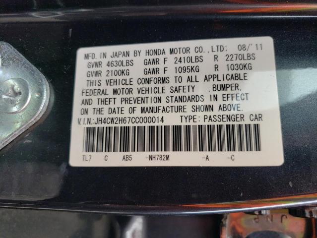 Photo 11 VIN: JH4CW2H67CC000014 - ACURA TSX TECH 