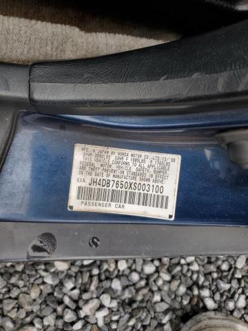 Photo 11 VIN: JH4DB7650XS003100 - ACURA INTEGRA 