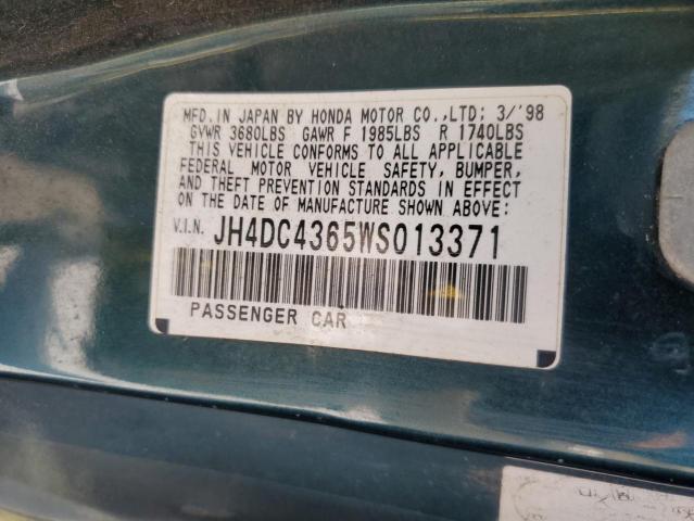 Photo 12 VIN: JH4DC4365WS013371 - ACURA INTEGRA 