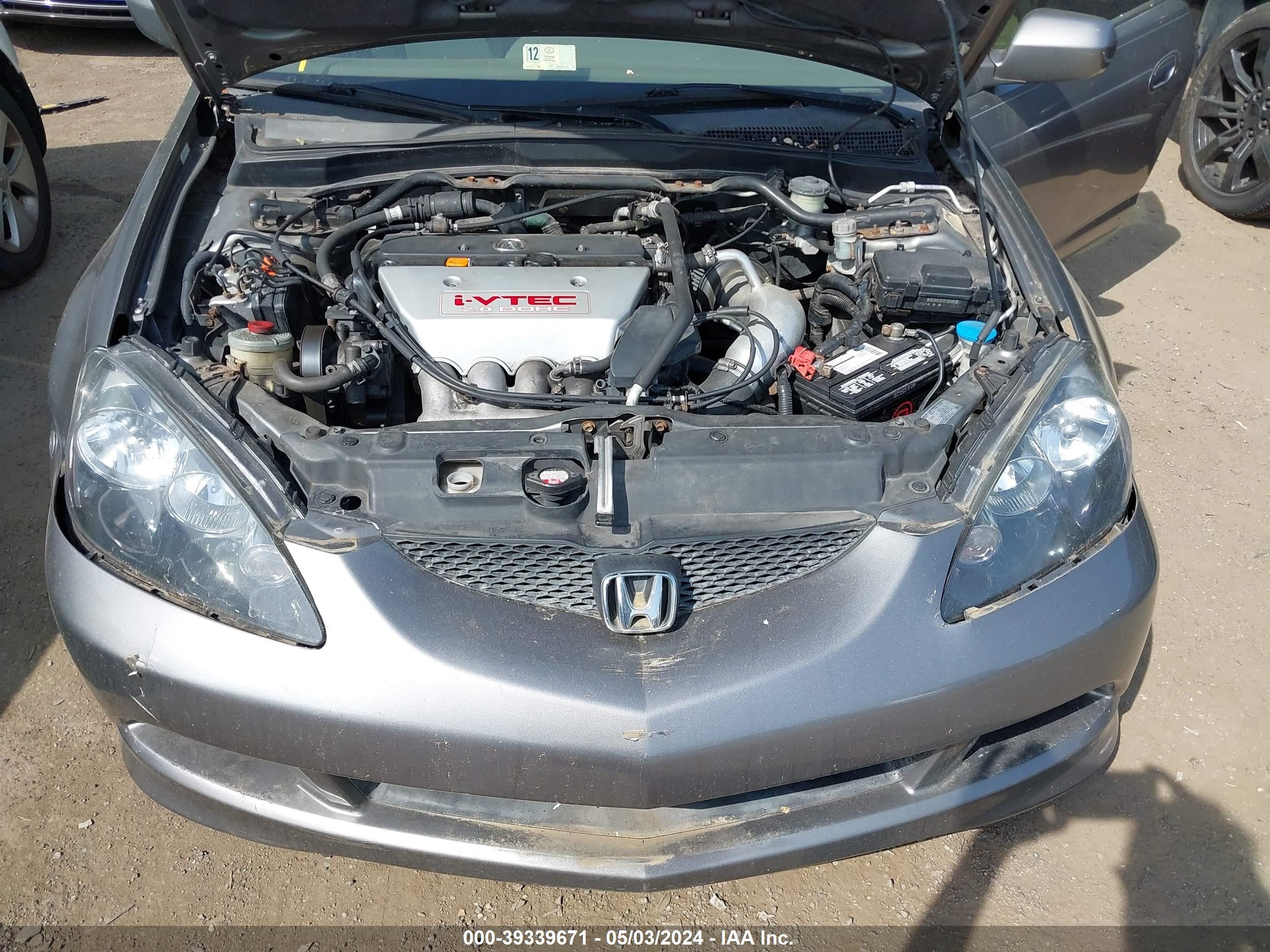 Photo 9 VIN: JH4DC53025S009049 - ACURA RSX 