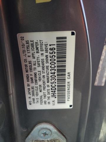 Photo 11 VIN: JH4DC53043C005561 - ACURA RSX 