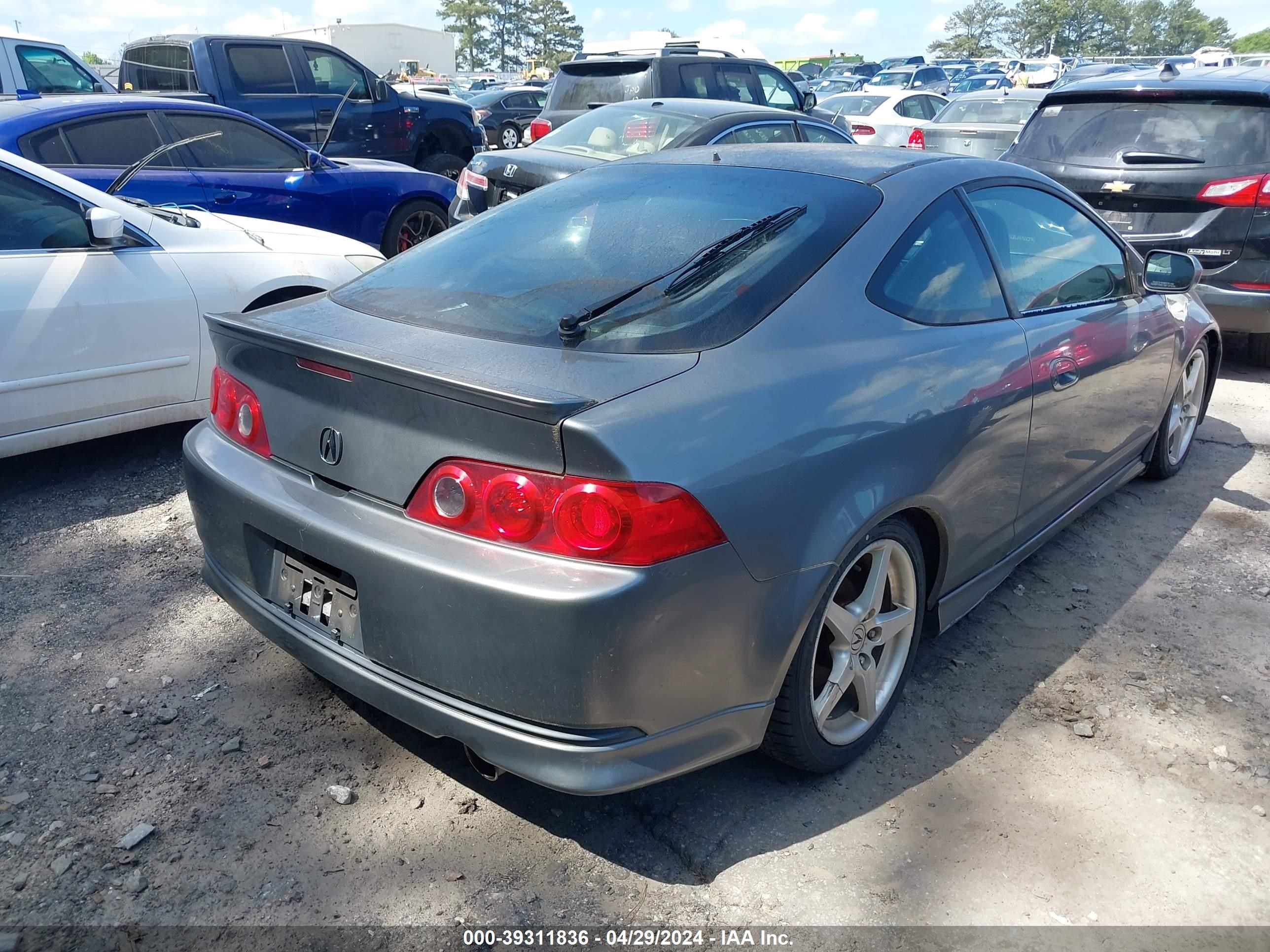 Photo 3 VIN: JH4DC53066S007922 - ACURA RSX 