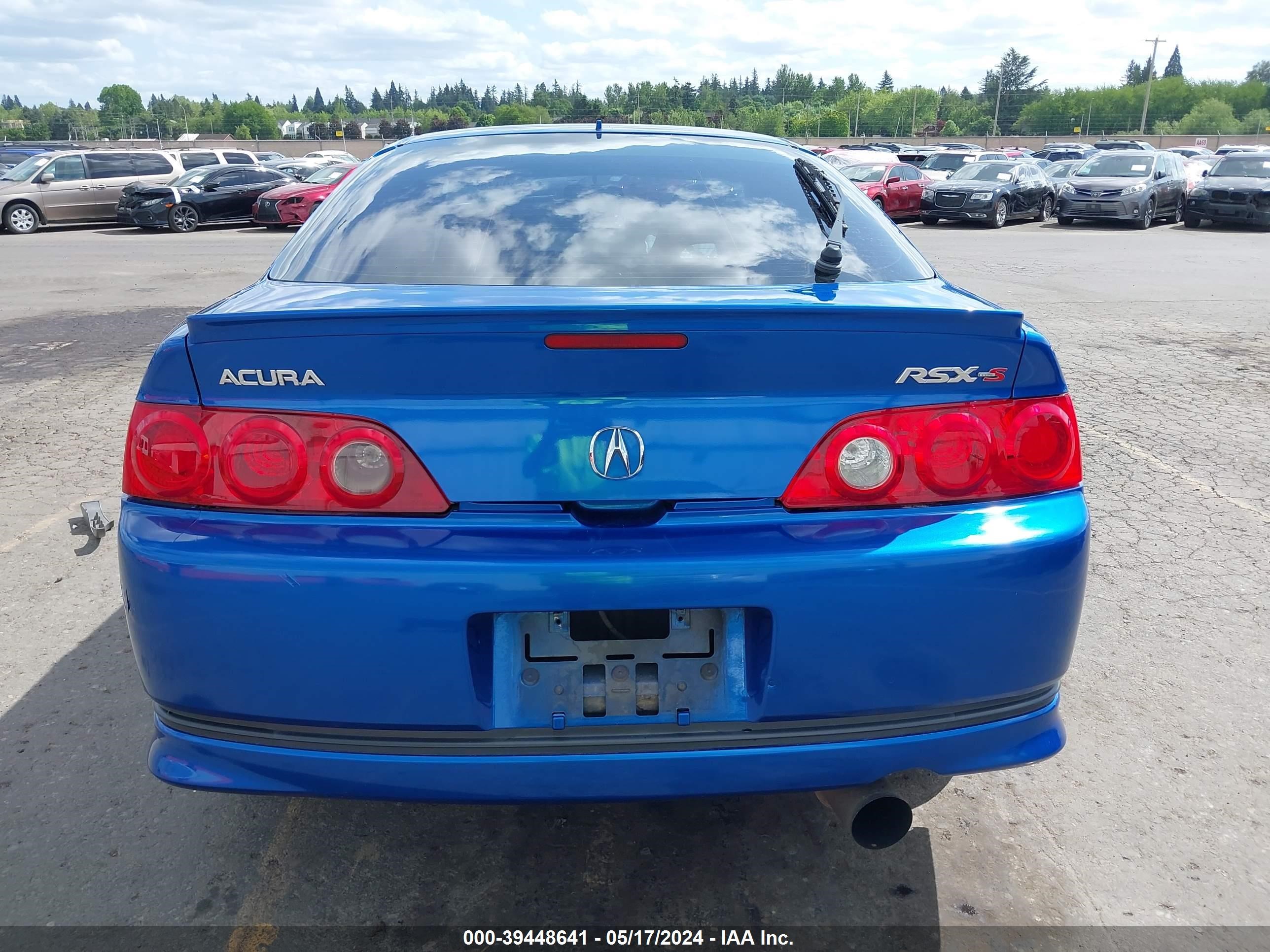 Photo 16 VIN: JH4DC53096S009325 - ACURA RSX 