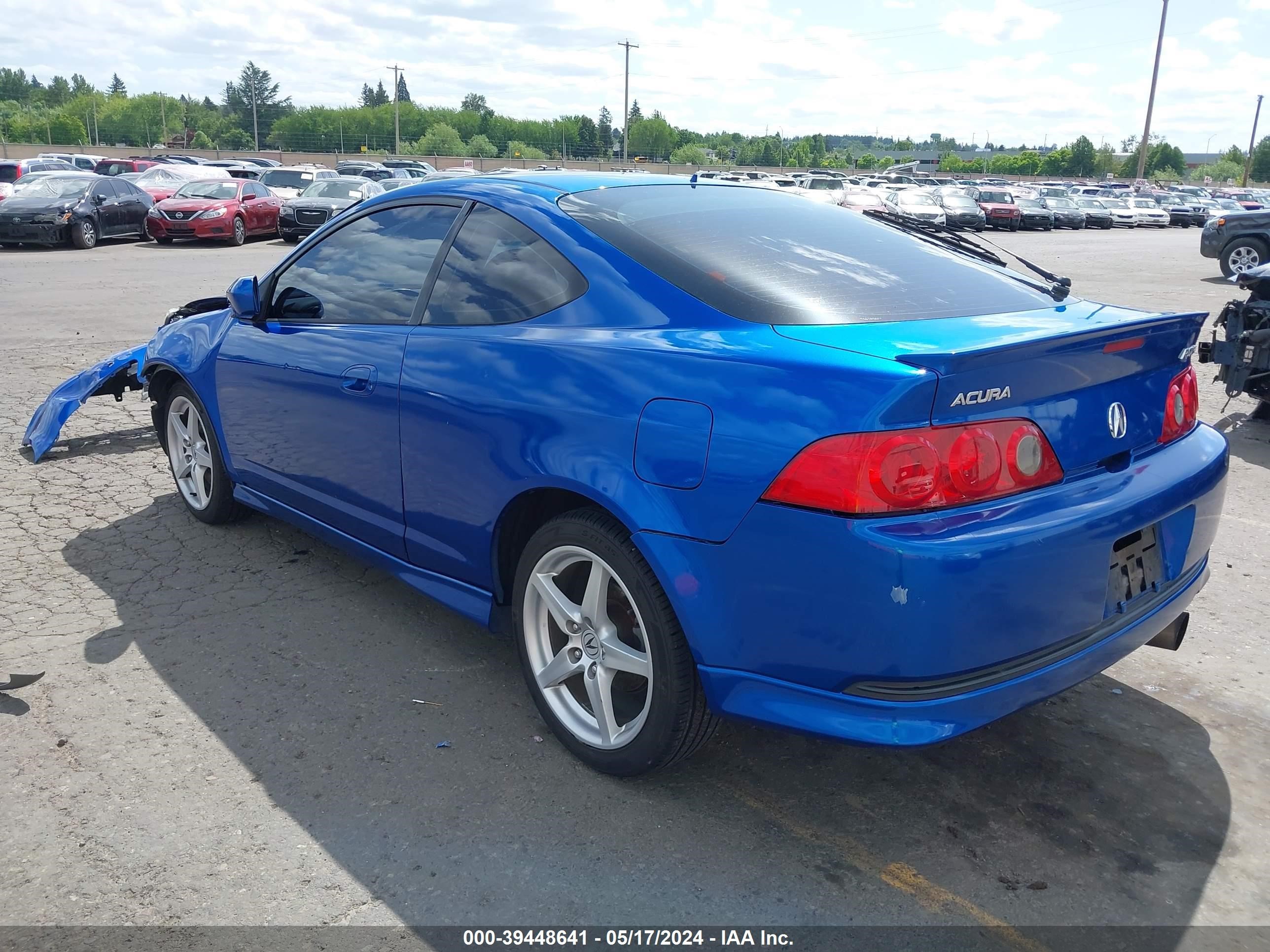 Photo 2 VIN: JH4DC53096S009325 - ACURA RSX 