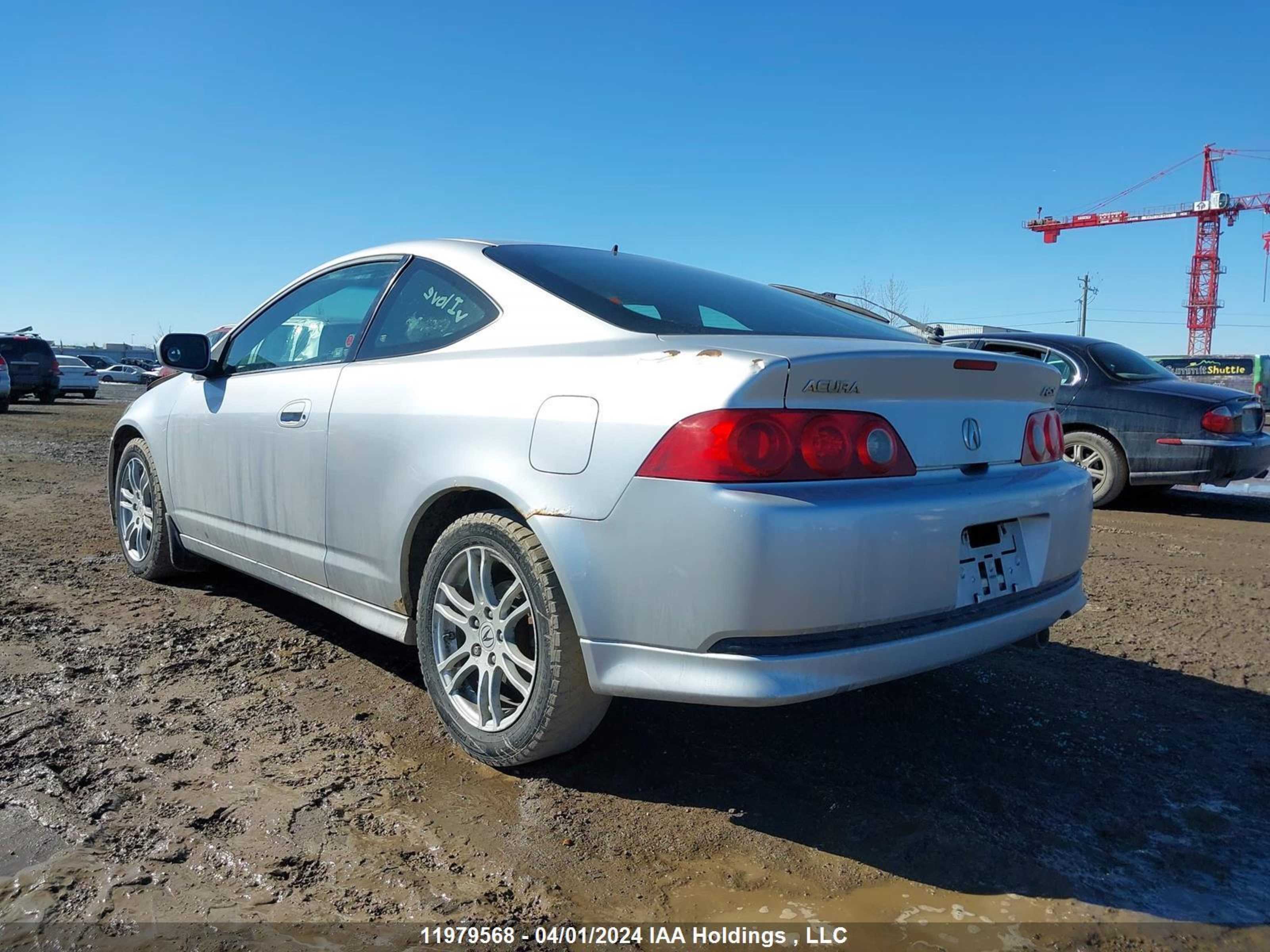 Photo 2 VIN: JH4DC53815S801263 - ACURA RSX 