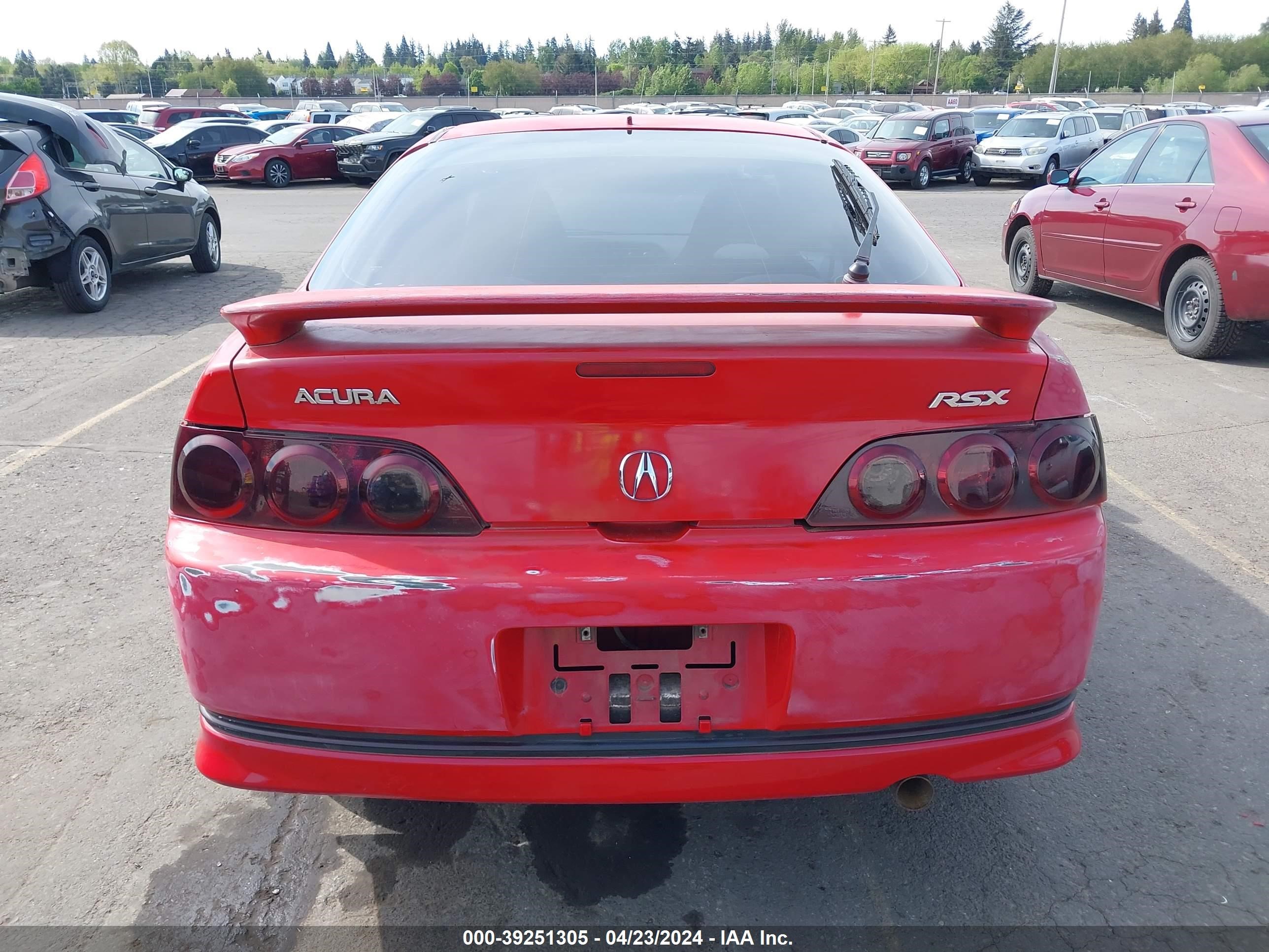 Photo 14 VIN: JH4DC53866S011197 - ACURA RSX 