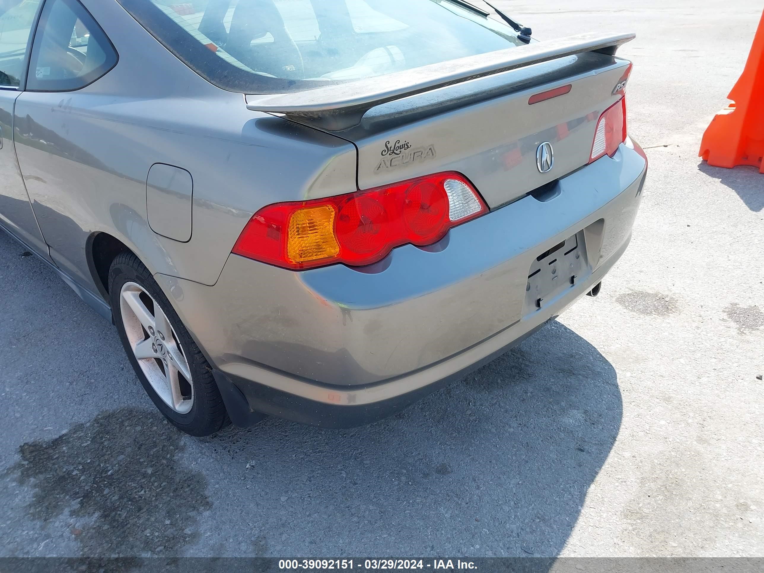 Photo 12 VIN: JH4DC53883C019923 - ACURA RSX 