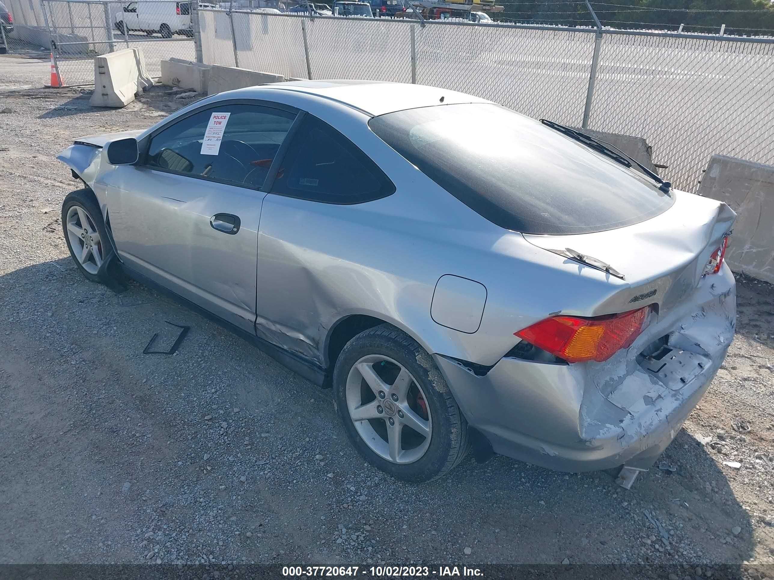 Photo 2 VIN: JH4DC54812C010929 - ACURA RSX 