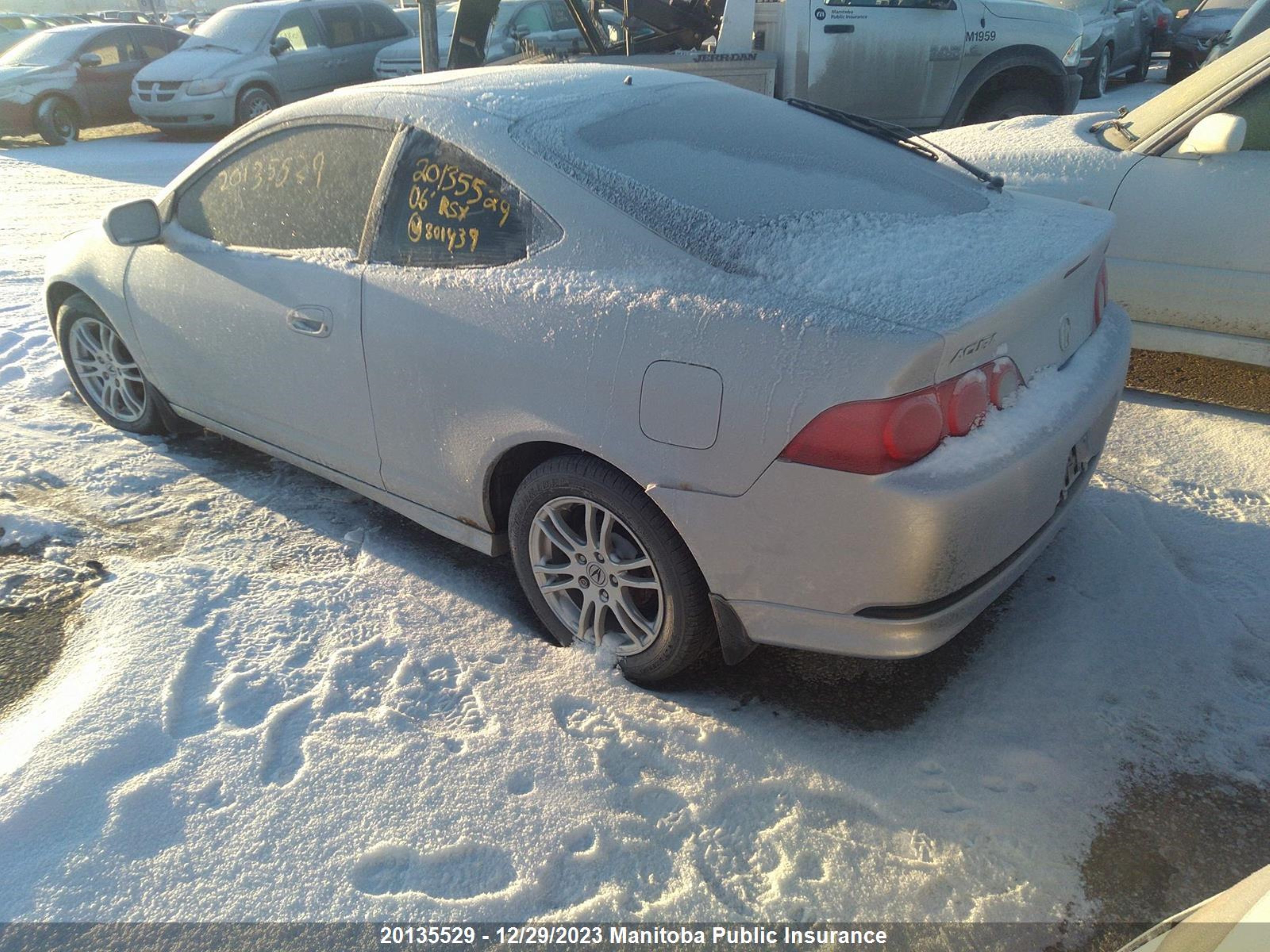 Photo 2 VIN: JH4DC54816S801439 - ACURA RSX 