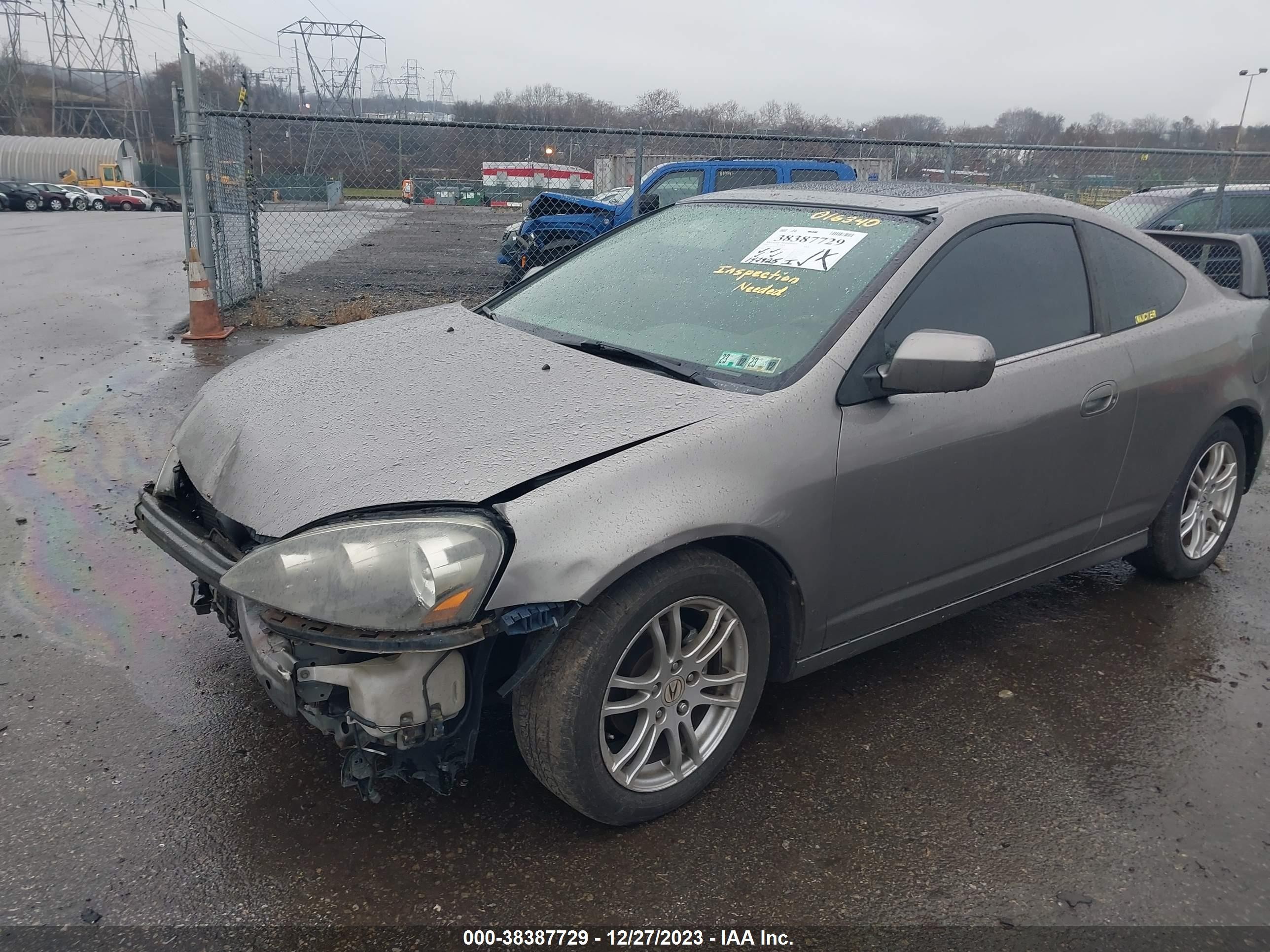 Photo 1 VIN: JH4DC54835S016340 - ACURA RSX 