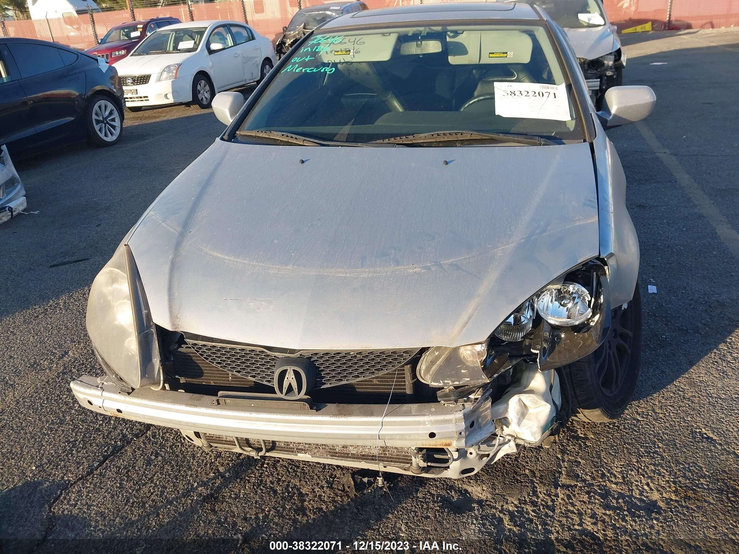 Photo 5 VIN: JH4DC54856S004028 - ACURA RSX 