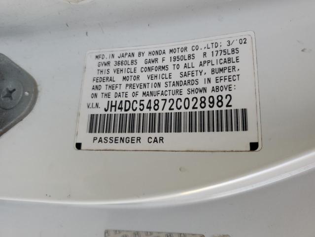 Photo 11 VIN: JH4DC54872C028982 - ACURA RSX 